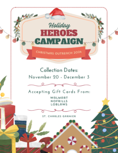 Holiday Heroes Campaign & Christmas Outreach Gift Card Collection